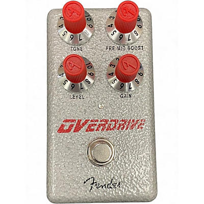 Used Fender Hammertone Overdrive Effect Pedal