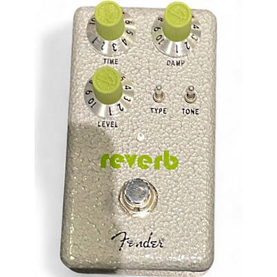 Used Fender Hammertone Reverb Effect Pedal