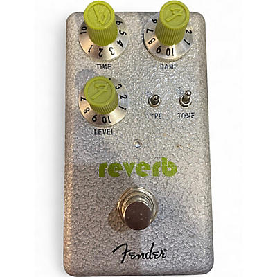 Used Fender Hammertone Reverb Effect Pedal