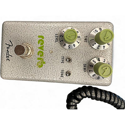 Used Fender Hammertone Reverb Effect Pedal