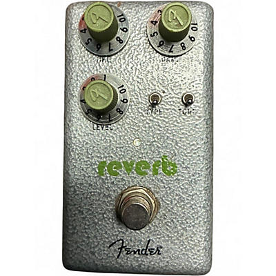 Used Fender Hammertone Reverb Effect Pedal