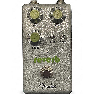 Used Fender Hammertone Reverb Effect Pedal