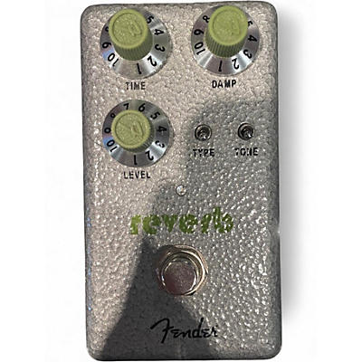 Used Fender Hammertone Reverb Effect Pedal