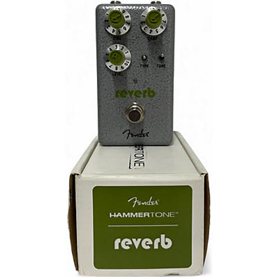 Used Fender Hammertone Reverb Effect Pedal