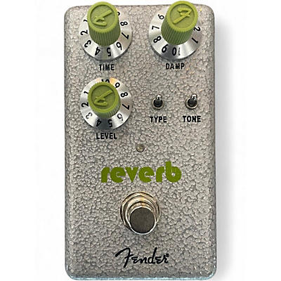Used Fender Hammertone Reverb Effect Pedal