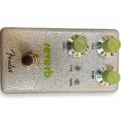 Used Fender Hammertone reverb Effect Pedal