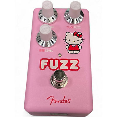 Used Fender Hello Kitty Fuzz Effect Pedal