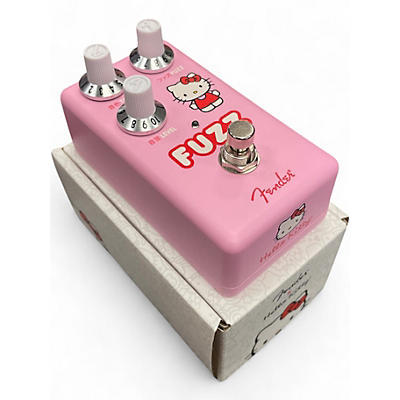 Used Fender Hello Kitty Fuzz Effect Pedal