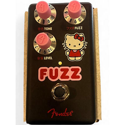 Used Fender Hello Kitty Fuzz Effect Pedal