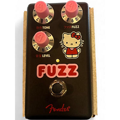Used Fender Hello Kitty Fuzz Effect Pedal