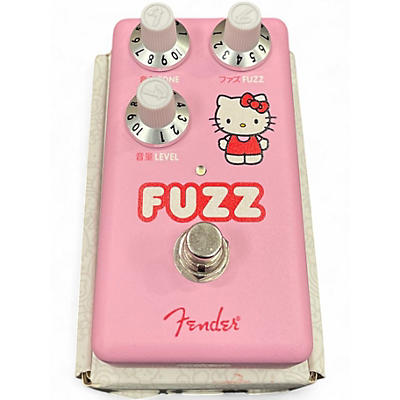 Used Fender Hello Kitty Fuzz Effect Pedal