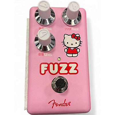Used Fender Hello Kitty Fuzz Effect Pedal