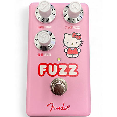 Used Fender Hello Kitty Fuzz Pedal Effect Pedal