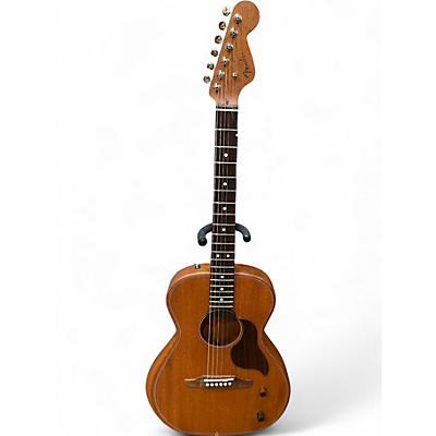 Used Fender Highway Dreadnought Mahogany Acoustic Electric Guitar