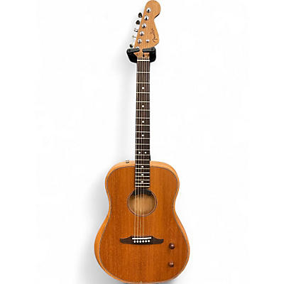 Used Fender Highway Dreadnought NAT Acoustic Electric Guitar