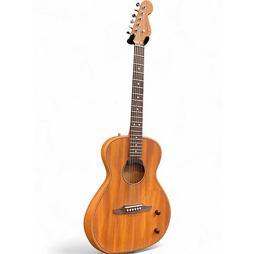 Used Fender Highway Dreadnought Natural Acoustic Electric Guitar Natural