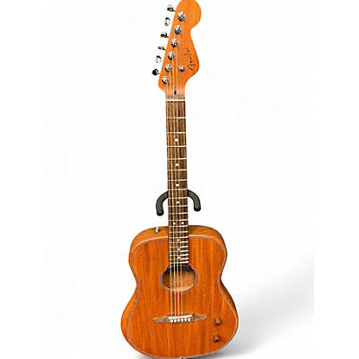 Used Fender Highway Dreadnought mahogany Acoustic Electric Guitar