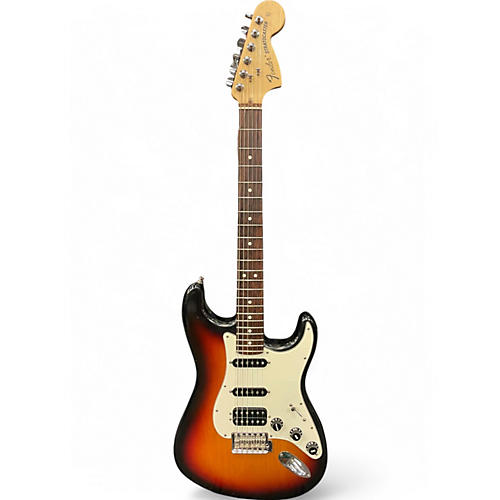 Used Fender Highway One HSS Stratocaster 2 Color Sunburst Solid Body Electric Guitar 2 Color Sunburst