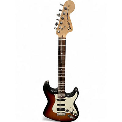 Used Fender Highway One HSS Stratocaster 3 Color Sunburst Solid Body Electric Guitar