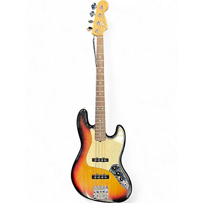 Used Fender Highway One Jazz Bass 3 Color Sunburst Electric Bass Guitar