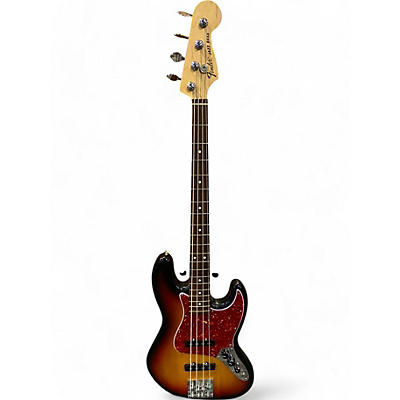 Used Fender Highway One Jazz Bass 3 Color Sunburst Electric Bass Guitar