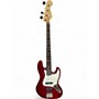 Used Fender Highway One Jazz Bass Trans Crimson Red Electric Bass Guitar Trans Crimson Red