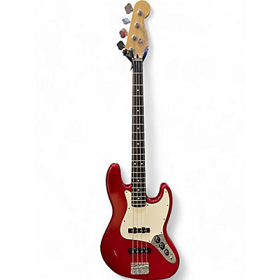 Fender Used Fender Highway One Jazz Bass Translucent red Electric Bass Guitar