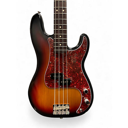 Used Fender Highway One Precision Bass 3 Color Sunburst Electric Bass Guitar 3 Color Sunburst