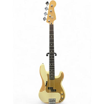Used Fender Highway One Precision Bass BLONDE Electric Bass Guitar