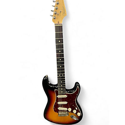 Used Fender Highway One Stratocaster 2 Tone Sunburst Solid Body Electric Guitar