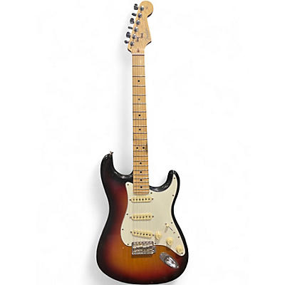 Used Fender Highway One Stratocaster 3 Color Sunburst Solid Body Electric Guitar