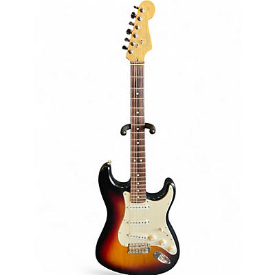 Used Fender Highway One Stratocaster 3 Color Sunburst Solid Body Electric Guitar