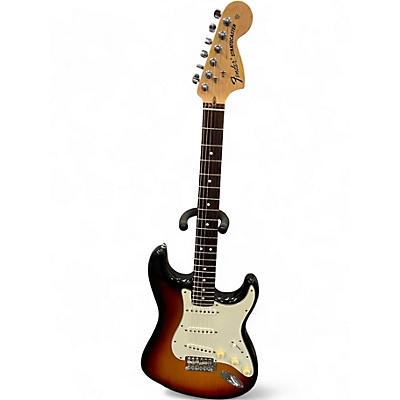 Used Fender Highway One Stratocaster 3 Color Sunburst Solid Body Electric Guitar