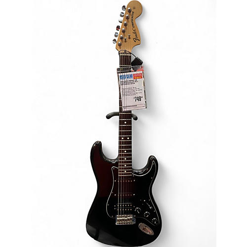 Used Fender Highway One Stratocaster Black Solid Body Electric Guitar Black