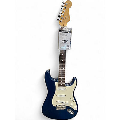 Used Fender Highway One Stratocaster Blue Solid Body Electric Guitar