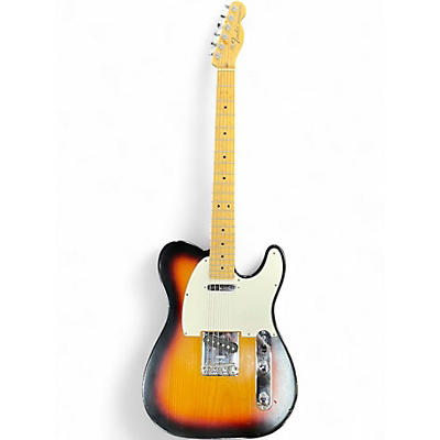 Used Fender Highway One Telecaster 3 Color Sunburst Solid Body Electric Guitar