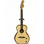 Used Fender Highway Parlor Natural Acoustic Electric Guitar Natural