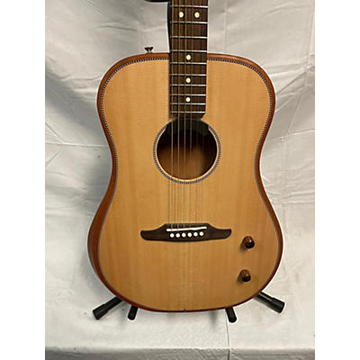 Fender Used Fender Highway Series Dreadnought Natural Acoustic Electric Guitar