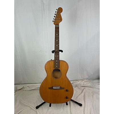 Fender Used Fender Highway Series Parlor Mahogany Acoustic Electric Guitar