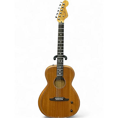 Used Fender Highway Series Parlor Spruce Acoustic Guitar