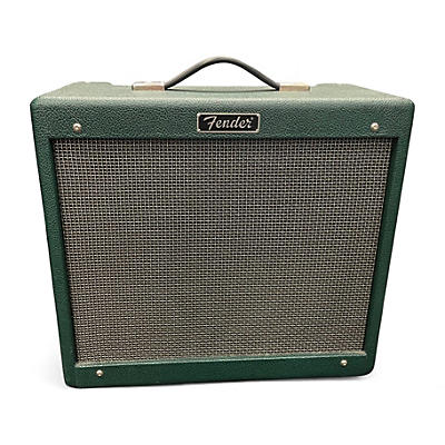 Used Fender Hot Rod Blues Junior III 15W 1x12 Emerald Green Tube Guitar Combo Amp