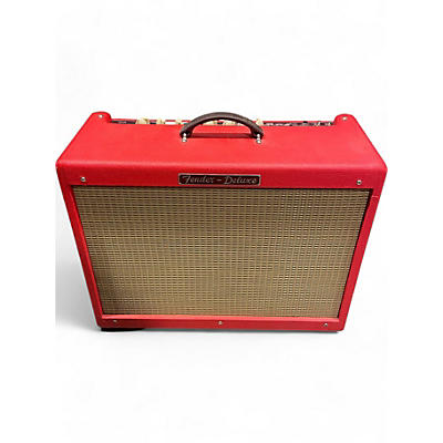 Used Fender Hot Rod Deluxe Texas Red Tube Guitar Combo Amp