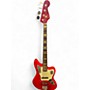 Used Fender J-Craft Jaguar Red Electric Bass Guitar Red