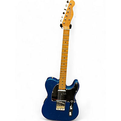 Used Fender J MASCIS ARTIST SERIES TELECASTER blue sparkle Solid Body Electric Guitar