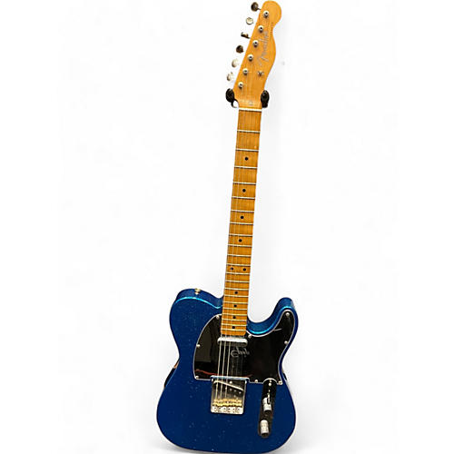 Used Fender J MASCIS ARTIST SERIES TELECASTER blue sparkle Solid Body Electric Guitar blue sparkle