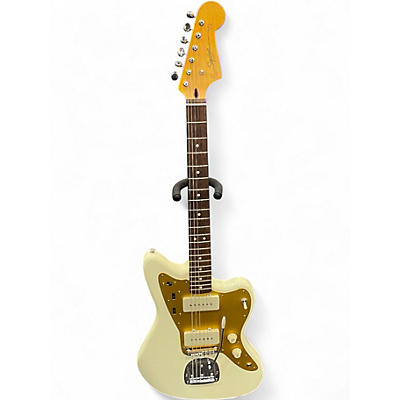 Used Fender J masics JazzMaster Vintage White Solid Body Electric Guitar