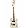 Used Fender JA90 Jim Adkins Thinline Telecaster Alpine White Hollow Body Electric Guitar Alpine White