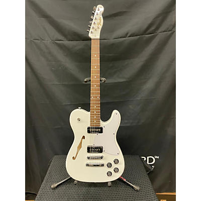 Fender Used Fender JA90 Jim Adkins Thinline Telecaster Arctic White Hollow Body Electric Guitar