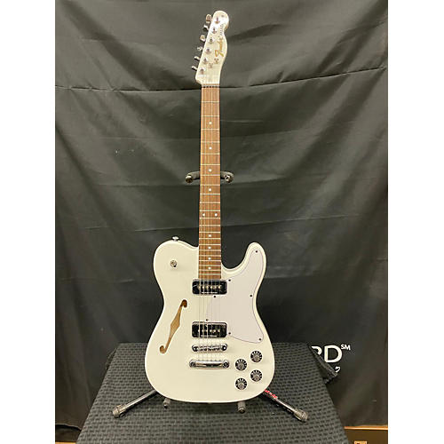 Fender Used Fender JA90 Jim Adkins Thinline Telecaster Arctic White Hollow Body Electric Guitar Arctic White