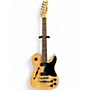 Used Fender JA90 Jim Adkins Thinline Telecaster Natural Hollow Body Electric Guitar Natural